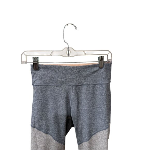 Outdoor Voices Color-Blocked Leggings Gray & Peach Womens S Lightweight NWT Acti - Picture 2 of 6